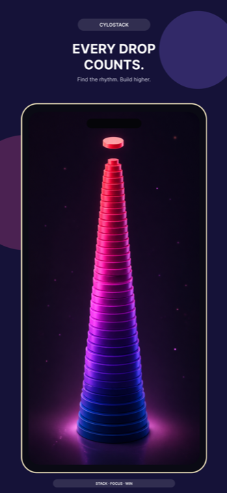 CyloStack App Store screenshot — every drop counts